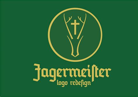 Jagermeister Logo Redesign Uni Project On Behance