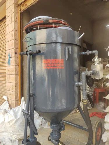 Portable Sand Blasting Machine P7 1000RE 1000kg 7 Hp At Rs 65000 In