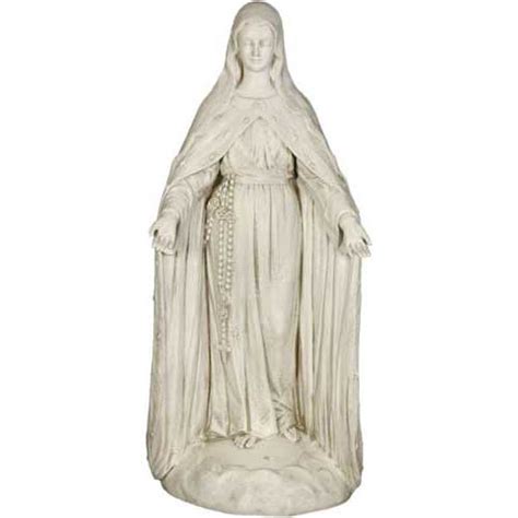 Our Lady of the Rosary Statue 49"