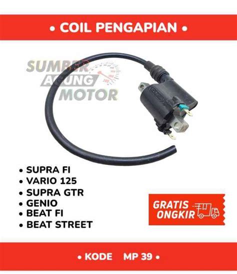 Coil Koil Pengapian Honda Beat Fi Scoopy Fi Supra Fi Gtr Sonic Cb R