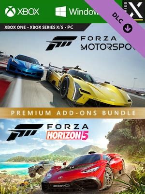 Buy Forza Motorsport And Forza Horizon Premium Add Ons Bundle Xbox