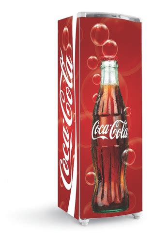 Adesivo Decorativo Frigobar Envelope Completo Coca Cola T