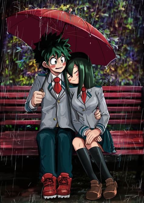 Tsuyu And Izuku Are In Love Rbokunoshipacademia