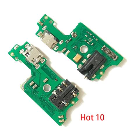 แพรตูดชาร์จ ก้นชาร์จ Infinix Hot 10 Hot 10s Charging Connector Flex Cable For Infinix Hot 10