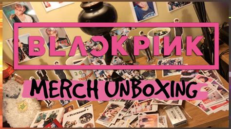 Blackpink Merch Haul Unboxing Youtube