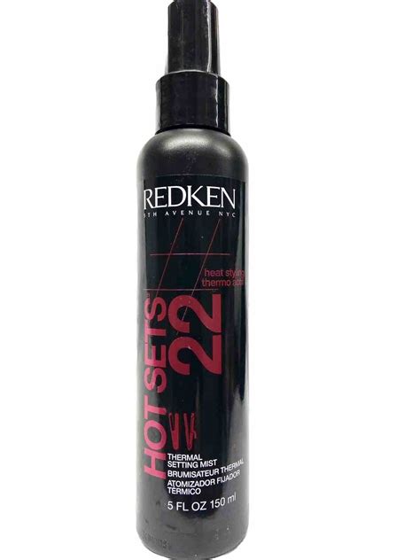 Redken Hot Sets 22 Thermal Setting Mist 5oz Spray Scuffed Exterior Ebay