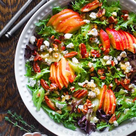 Green Salad With Apples And Blue Cheese Julia S Album