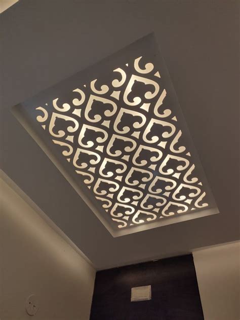 Mdf Cealing Jali Pvc Ceiling Design House Ceiling Design Pop