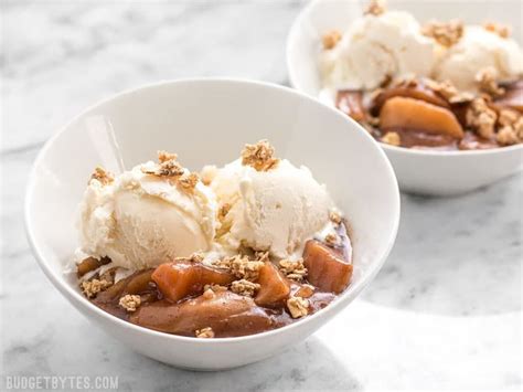 Slow Cooker Hot Buttered Apples Budget Bytes