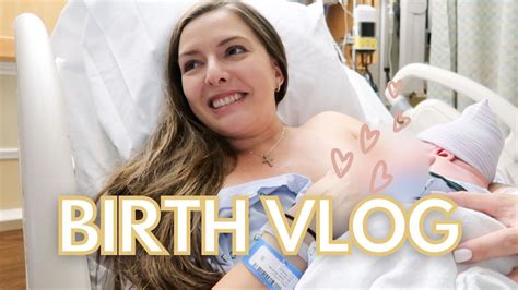 BIRTH VLOG Positive Induction At 40 Weeks With Baby 3 And Yes