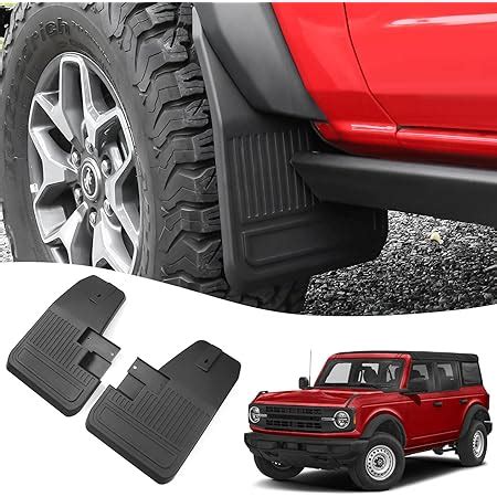 Amazon Mabett Mud Flaps For Ford Bronco Accessories 2021 2022 2023