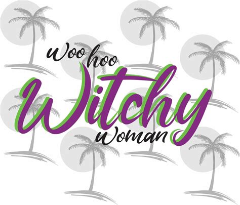 Woohoo Witchy Woman Digital Svg Y Png Para Vinilo Etsy España