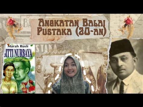 Angkatan Balai Pustaka Atau An Serta Analisis Roman Siti Nurbaya