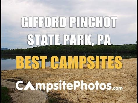 Gifford Pinchot State Park Best Campsites Youtube