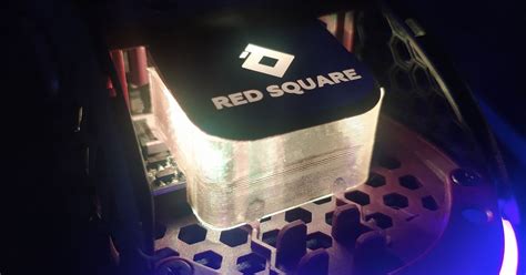 Red square O2 mouse cover by RedTort | Download free STL model ...