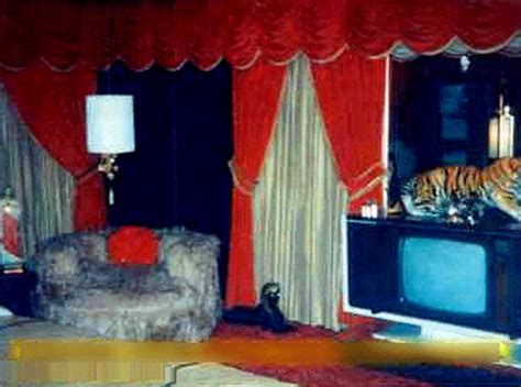 Inside Elvis' Bedroom at Graceland