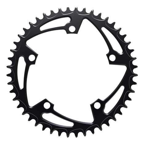 Alugear Narrow Wide MTB Chainring For Shimano 96 BCD Asymmetric 4 Bolt