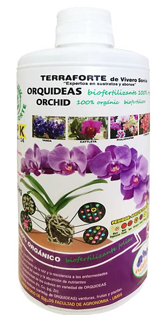 Orquideas Fertilizante Foliar Terraforte