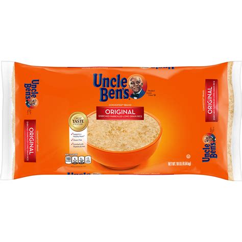 Uncle Ben S Original Enriched Parboiled Long Grain Rice 10 Lb