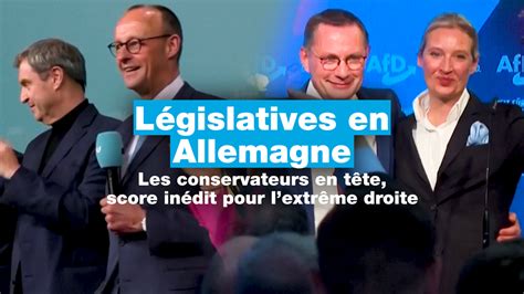 L Gislatives En Allemagne Les Conservateurs En Lev Marque Dernier