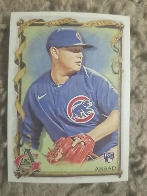 JAVIER ASSAD 2023 TOPPS ALLEN GINTER CARD 119 CHICAGO CUBS ROOKIE