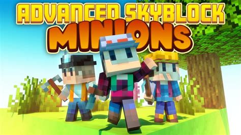Advanced Skyblock Minions By Cubed Creations Minecraft Marketplace Map