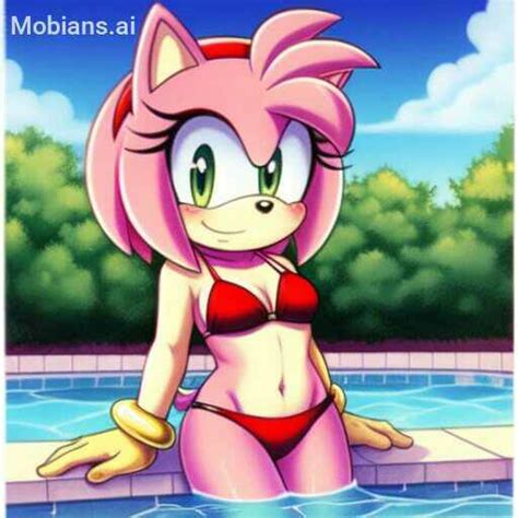 Amy Rose Bikini By Amylovershadow On Deviantart