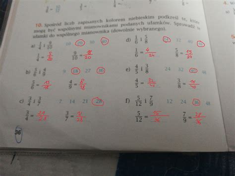 Spośród Liczb Zapisanych Kolorem Niebieskim Podkreśl Te Które Mogą Być