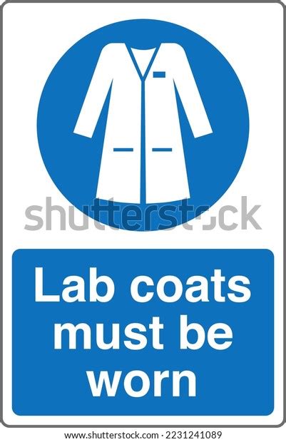 Safety Mandatory Sign Marking Label International Stock Vector (Royalty ...