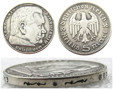 German 5 Reichsmark Coin