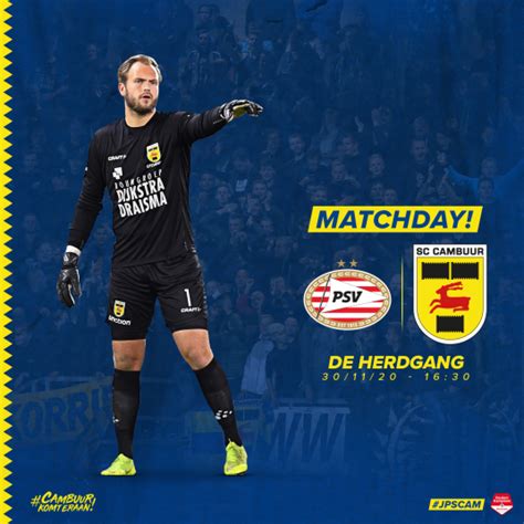 Matchday Jong Psv Sc Cambuur Sc Cambuur