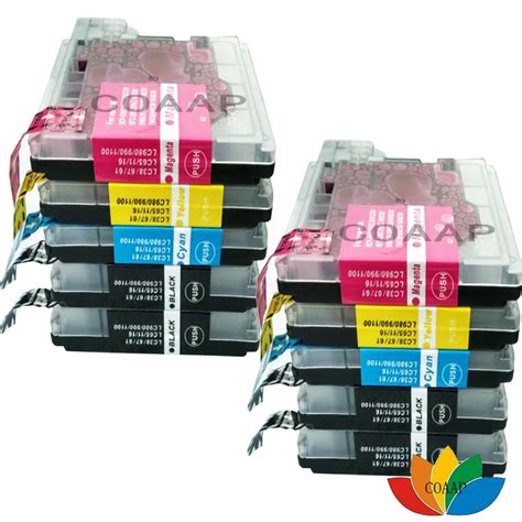 Aliexpress Buy 10 Ink Cartridges LC980 LC1100 Compatible For DCP