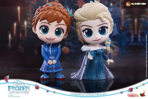 Hot Toys COSB420 Olaf S Frozen Adventure Olaf Elsa Anna Cosbaby S Collectible Set