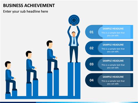 Business Achievement PowerPoint and Google Slides Template - PPT Slides