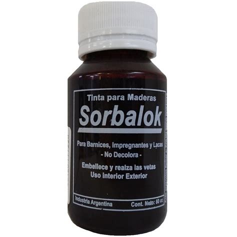 Sorbalok anilina tinta líquida roble oscuro x 60 cc