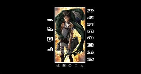 Levi Ackerman Attack On Titan Levi Ackerman T Shirt Teepublic