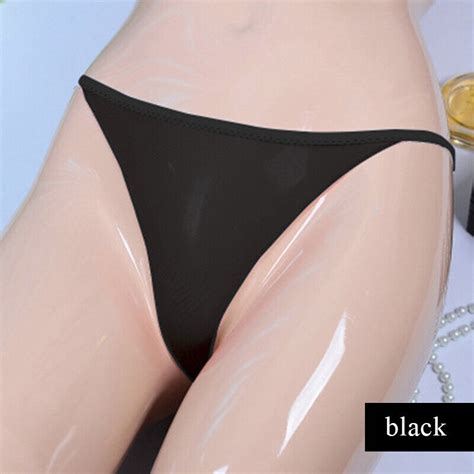 Womens Sheer Thongs Knickers Briefs Sexy See Through G String Underwear