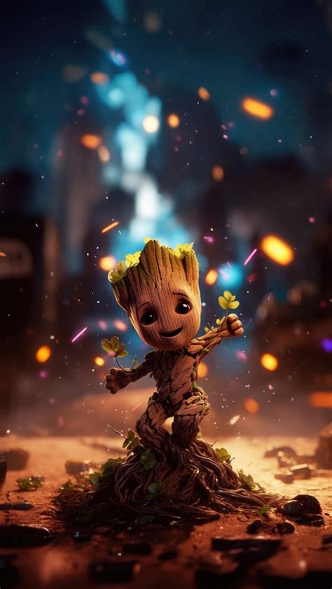 Baby Groot Superheroes Artist Artwork Digital Art Hd 4k 5k