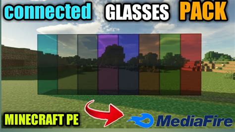 Top 3 Best Connected Glass Texture Pack For Minecraft Pe Mediafire Link Youtube