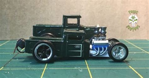 Kustom Hot Wheels Ford Pickup Work In Progress By Toxic Kustomz Custom Hot Wheels Hot