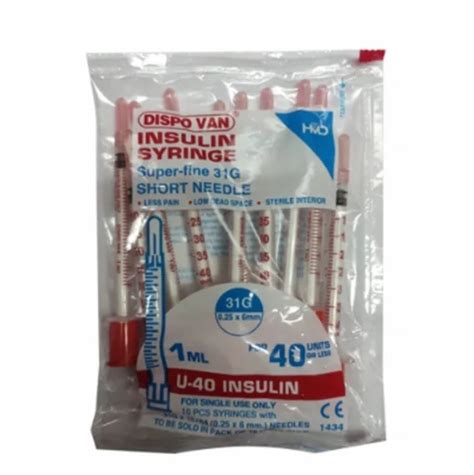 Plastic 1ml Insulin Syringe Box At Rs 380piece In New Delhi Id