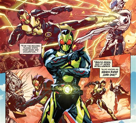 Titan Comics Preview Kamen Rider Zero One 1 AIPT