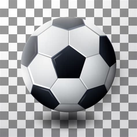 Premium Vector Realistic Soccer Ball Vector Isolated