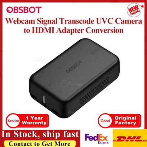 OBSBOT Webcam Signal Converter C Mera UVC Para Adaptador HDMI Convers O