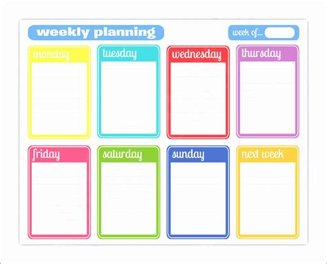 To Do List Calendar Template