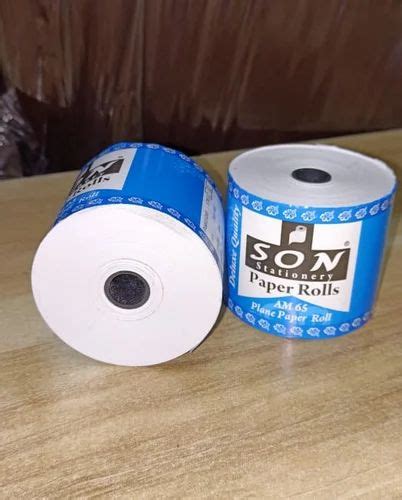 Wood Pulp Plain Std Roll For Billing Gsm Less Than Gsm At Best