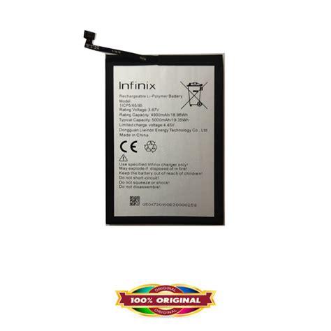 Original Battery For Infinix Hot Pro X MAh