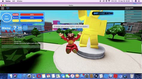 Boku No Robloxmuscle Augmentation Youtube