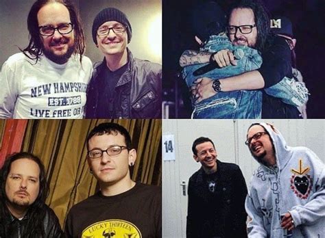 Chester Bennington And Jonathan Davis