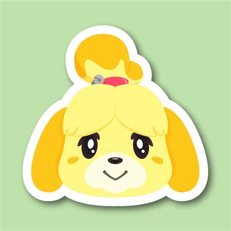 Isabelle Sticker Etsy